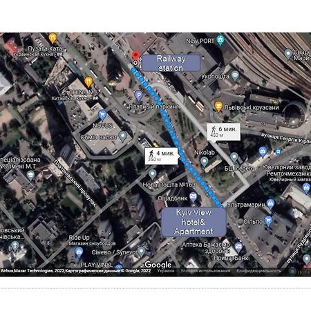 View Smart Apartment Kvartet Railway Station 4D Kiew Exterior foto