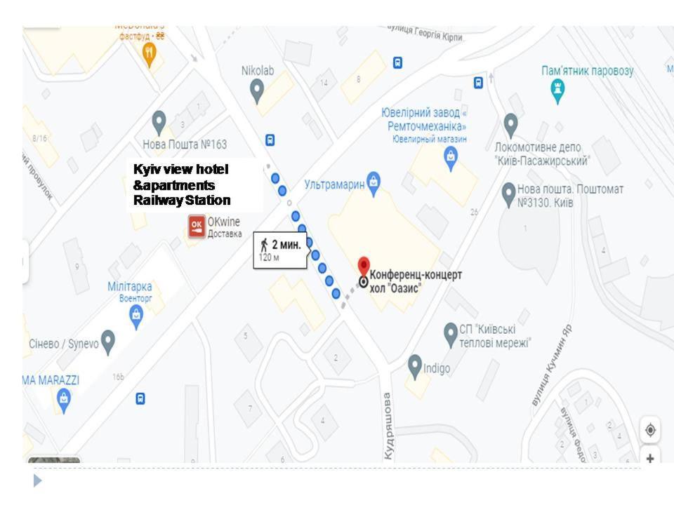 View Smart Apartment Kvartet Railway Station 4D Kiew Exterior foto